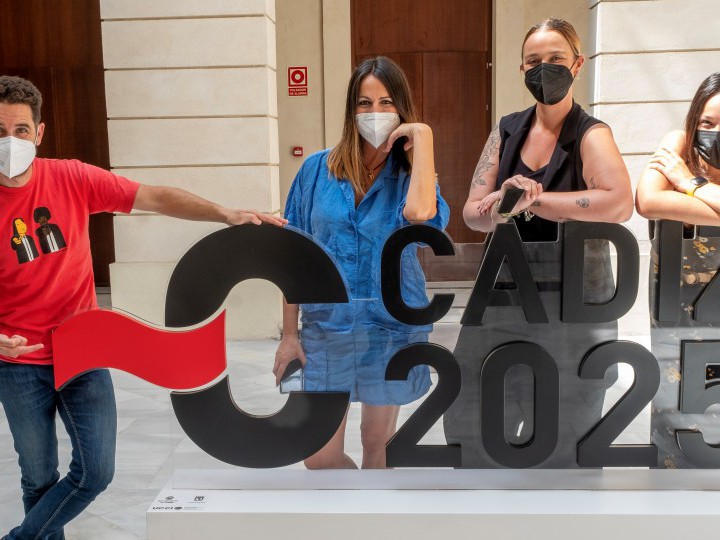 Un símbolo para hacer visible la candidatura de Cádiz 2025